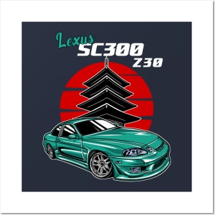 Lexus SC300 Posters and Art